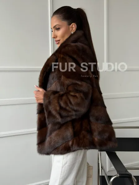 Автоледи - шуба из соболиной норки - фото 7