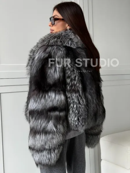 Женская шуба из чернобурки Winter Lover - фото 4
