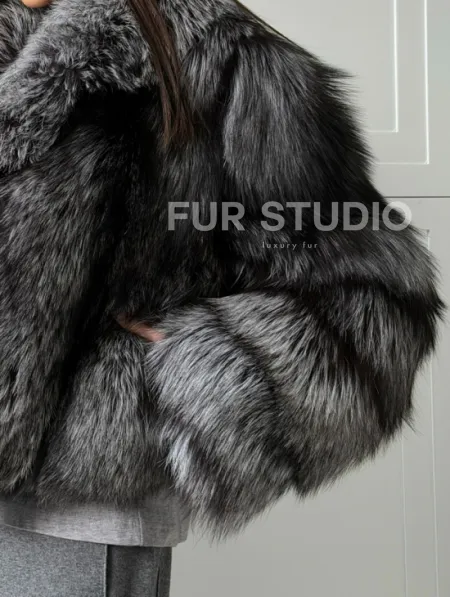 Женская шуба из чернобурки Winter Lover - фото 2