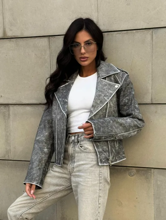 Косуха из натуральной кожи  VINTAGE COLLECTION - фото 0