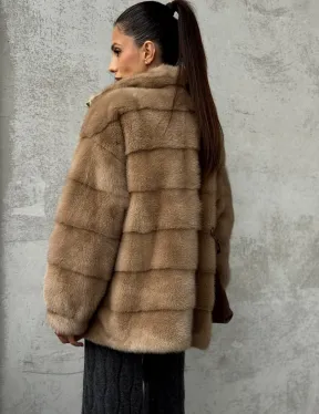 Норковая куртка - фото 6