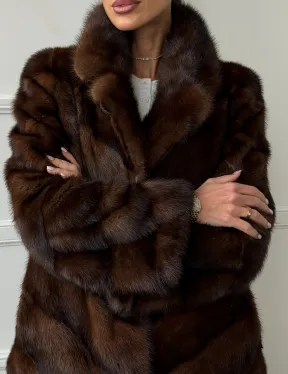 Автоледи - шуба из соболиной норки - фото 2