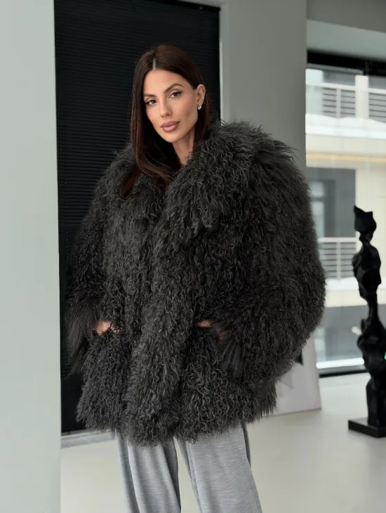 Шубка из ламы - фото 6